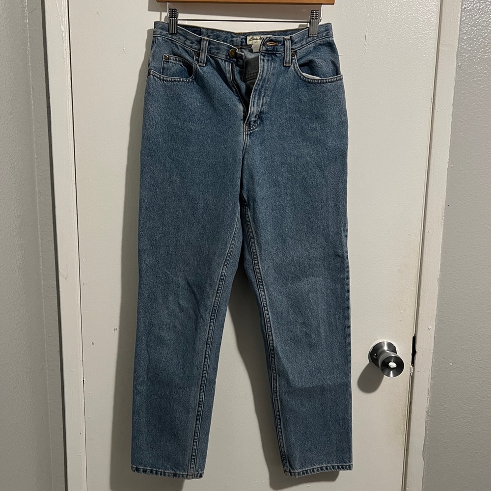 eddie bauer mom jeans